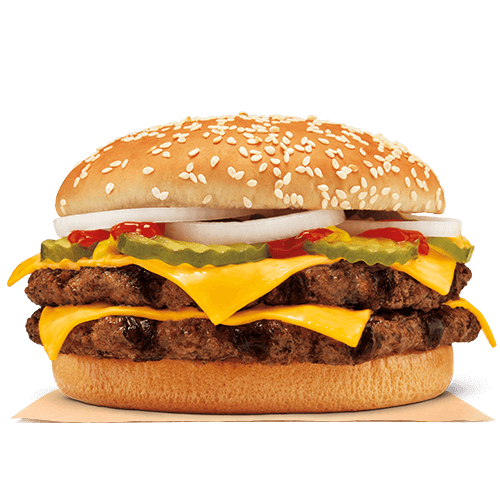 Burger Double Cheese Free HQ Image Transparent PNG Image