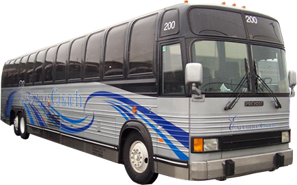 Coach Charter Bus Transparent PNG Image