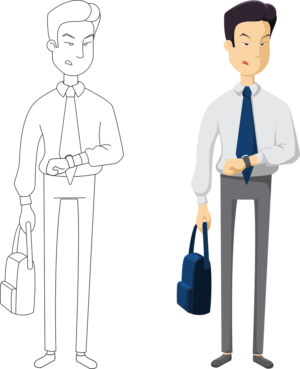 See Businessperson Workers Time Free Transparent Image HQ Transparent PNG Image