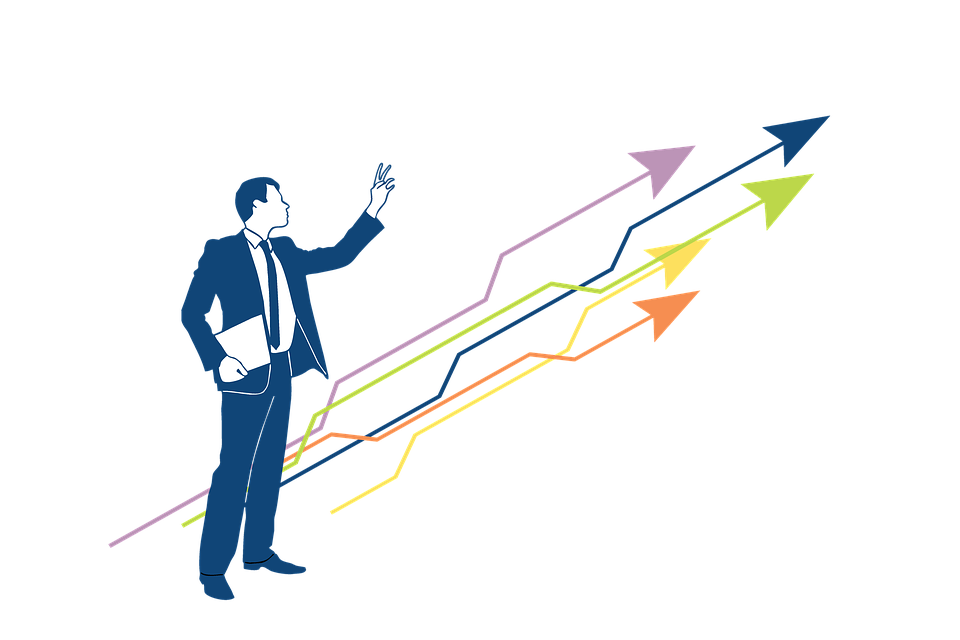 Management Arrow Business Marketing Sales Growth Human Transparent PNG Image