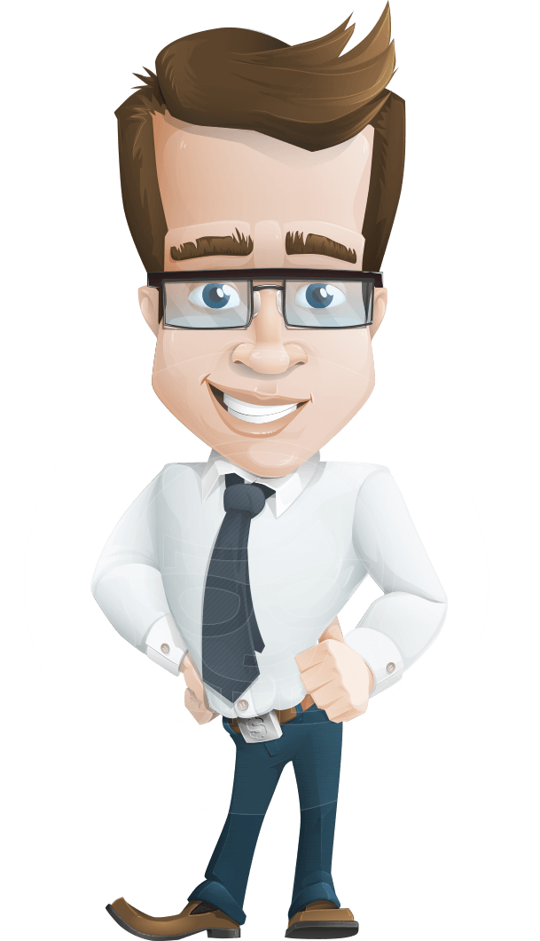 Businessman Animated Free HQ Image Transparent PNG Image