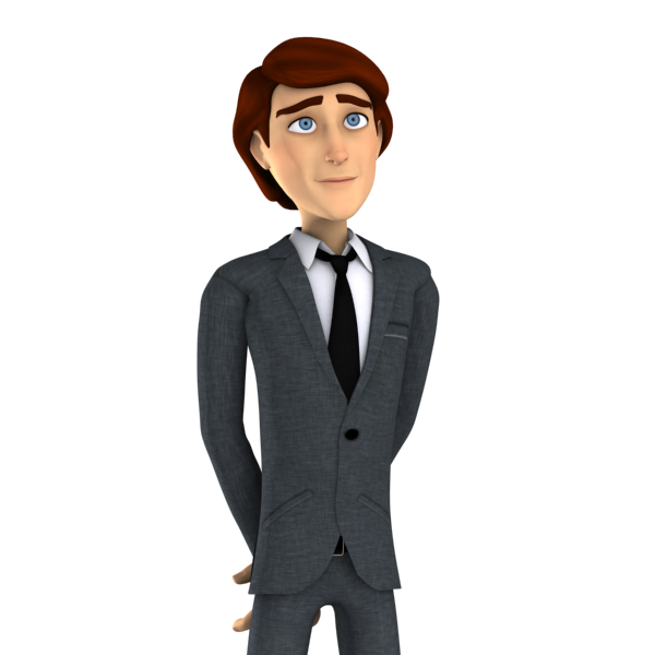 Businessman Animated Office PNG File HD Transparent PNG Image