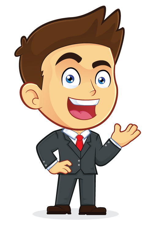 Businessman Animated Office Free Download Image Transparent PNG Image