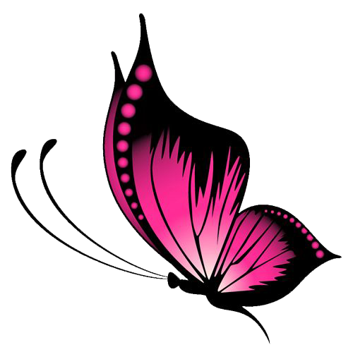 Pink Butterfly HQ Image Free Transparent PNG Image