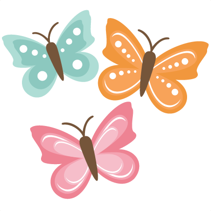 Cute Butterflies Transparent PNG Image