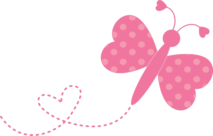 Cute Butterflies File Transparent PNG Image