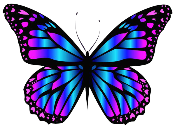 Purple Butterfly Transparent PNG Image