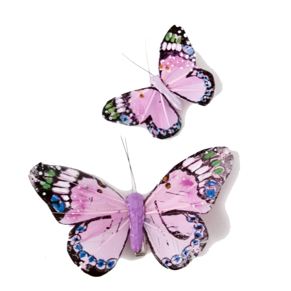 Pink Butterfly Transparent Transparent PNG Image