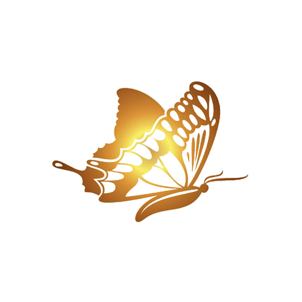 Butterfly Golden Gold Software HQ Image Free PNG Transparent PNG Image