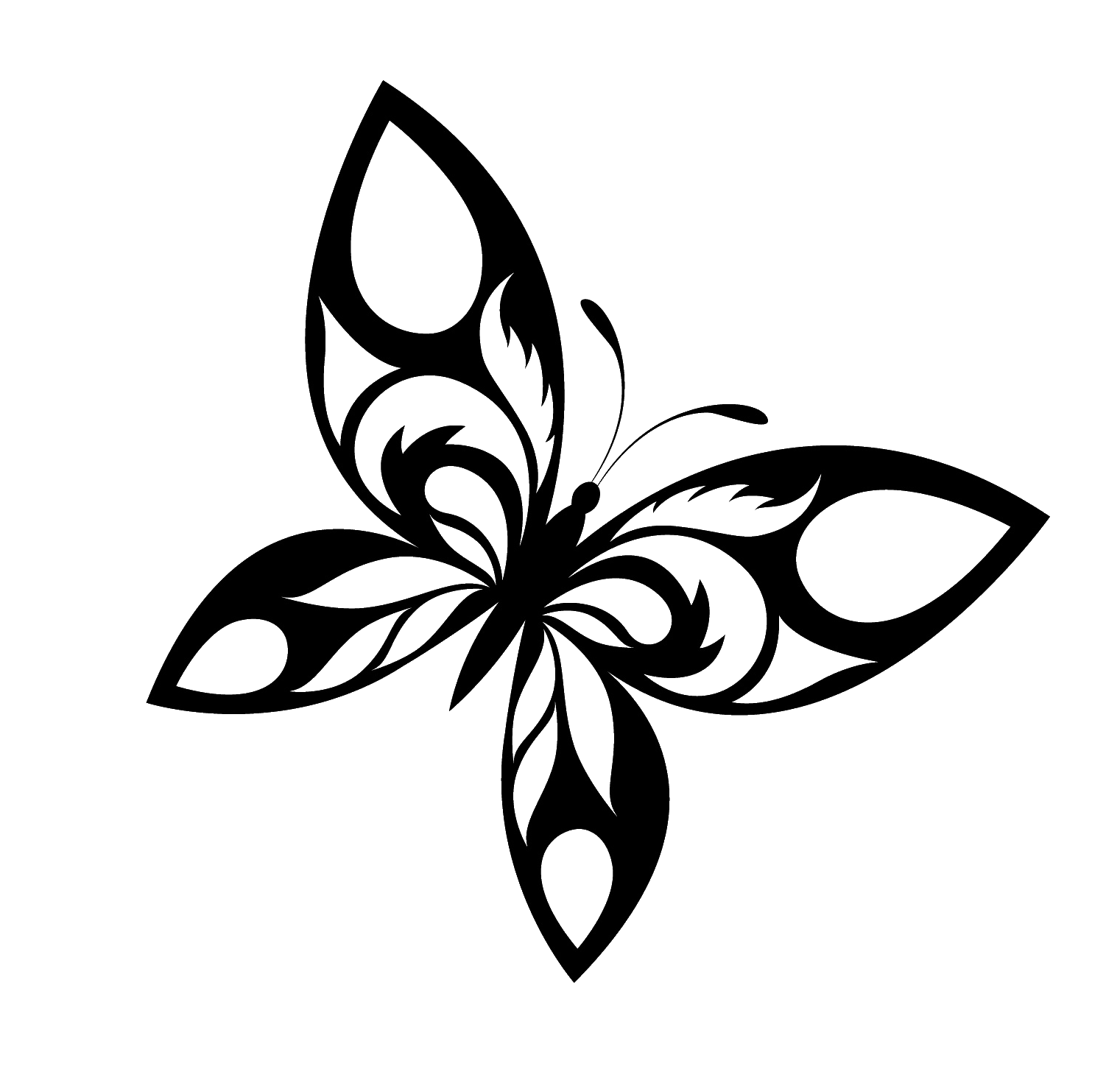 Butterfly Tattoo Designs Free Download Png Transparent PNG Image