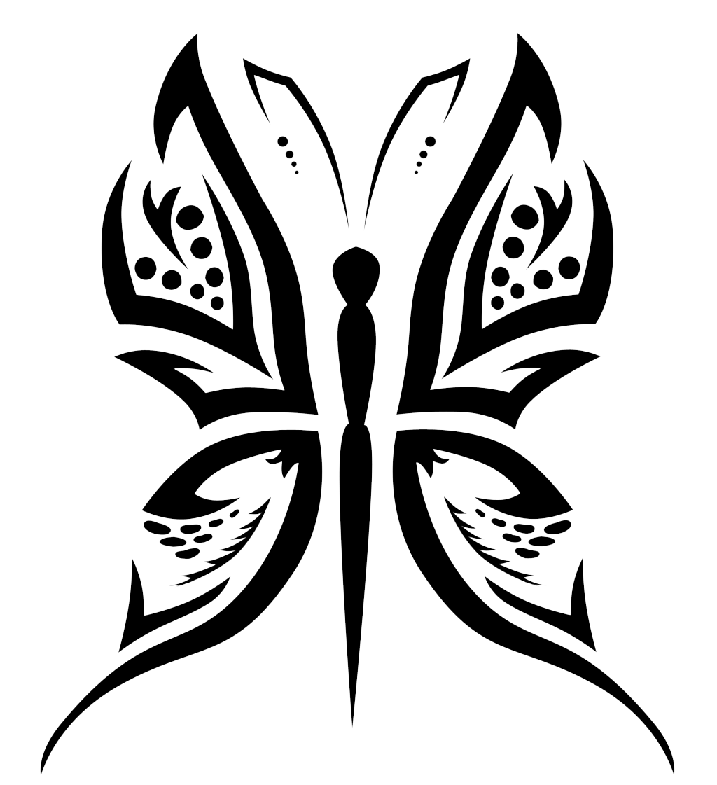 Butterfly Tattoo Designs Png Picture Transparent PNG Image