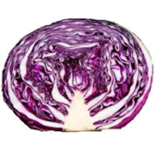 Purple Cabbage Half Download Free Image Transparent PNG Image