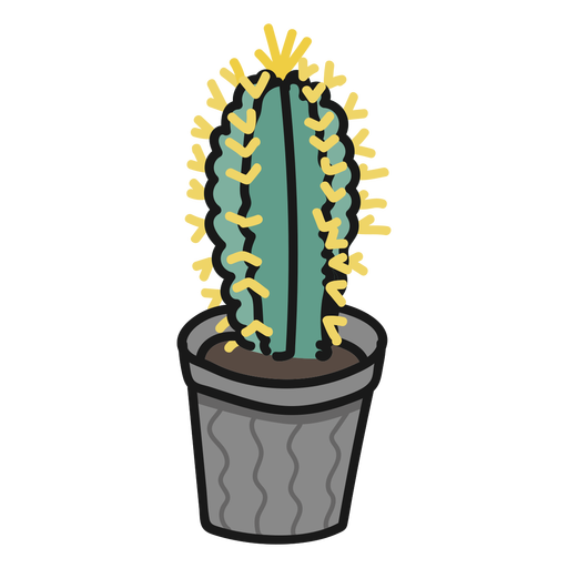 Vector Plant Prickly Cactus Free HD Image Transparent PNG Image