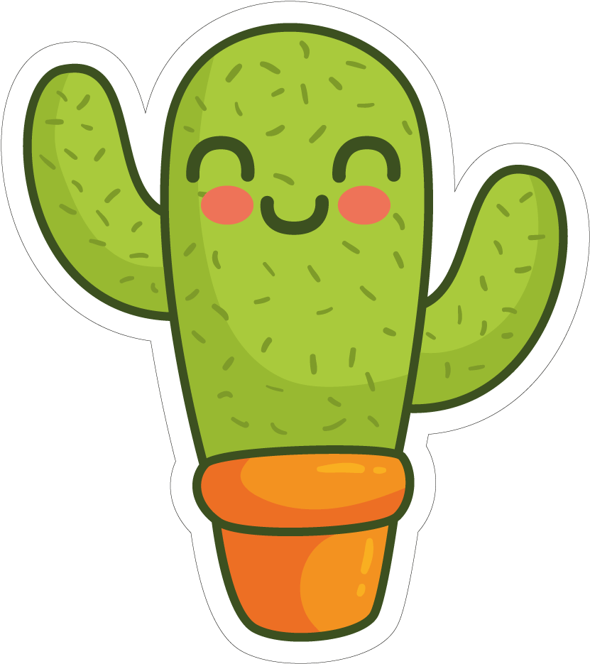 Tropical Plant Cactus Vector Free PNG HQ Transparent PNG Image