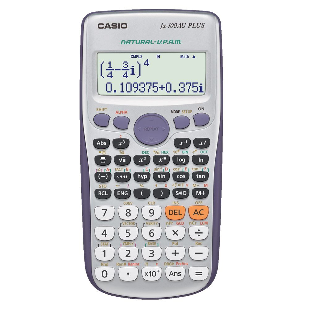 Casio Scientific Calculator Download HQ Transparent PNG Image