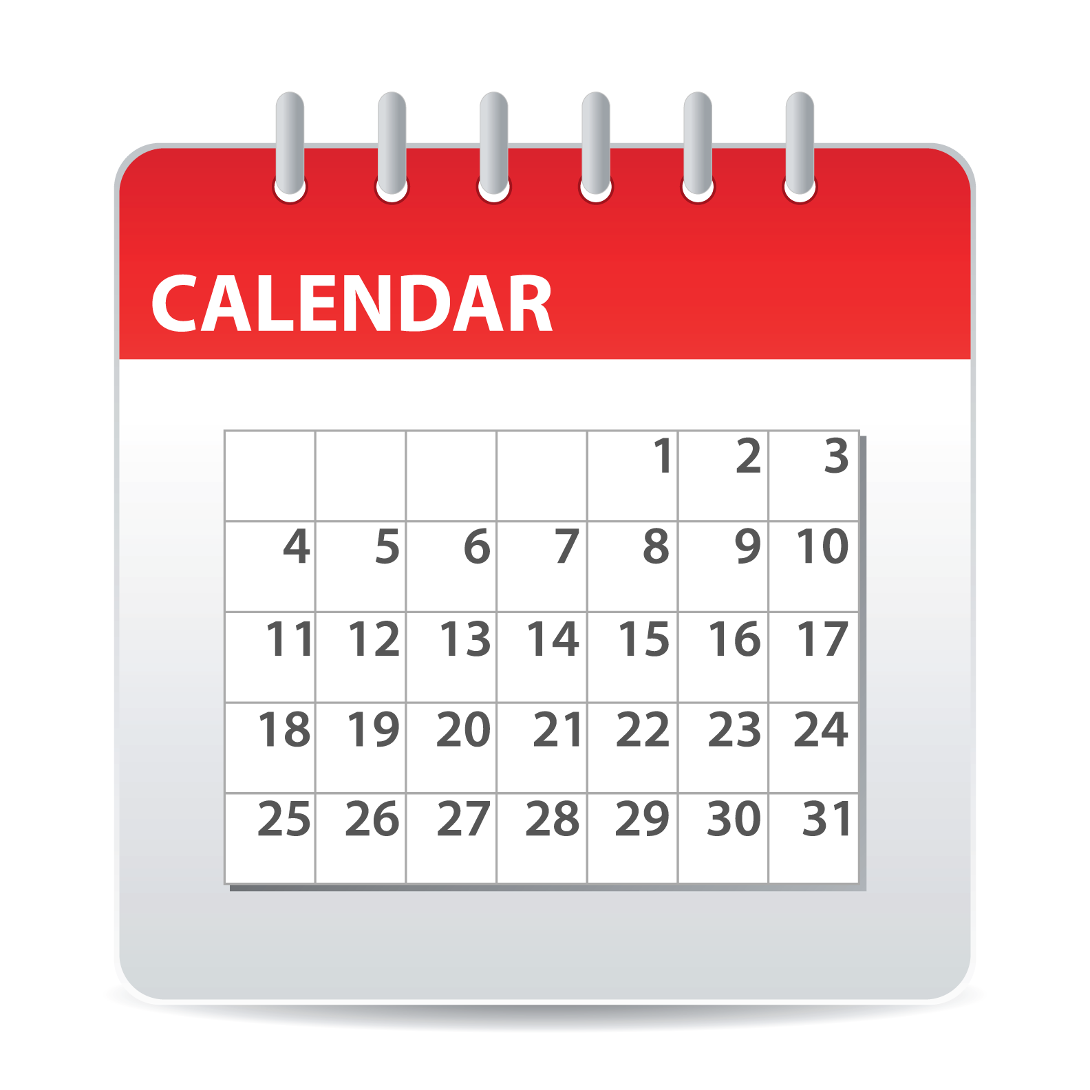 Calendar Png Image Transparent PNG Image