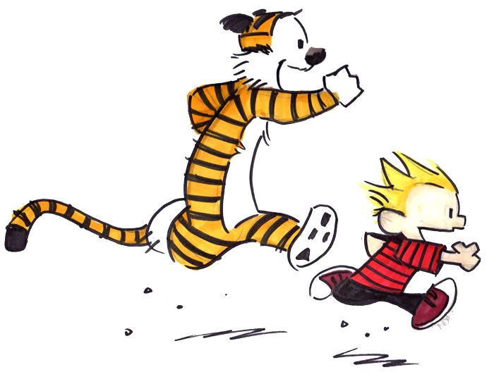 Calvin And Hobbes Clipart Transparent PNG Image