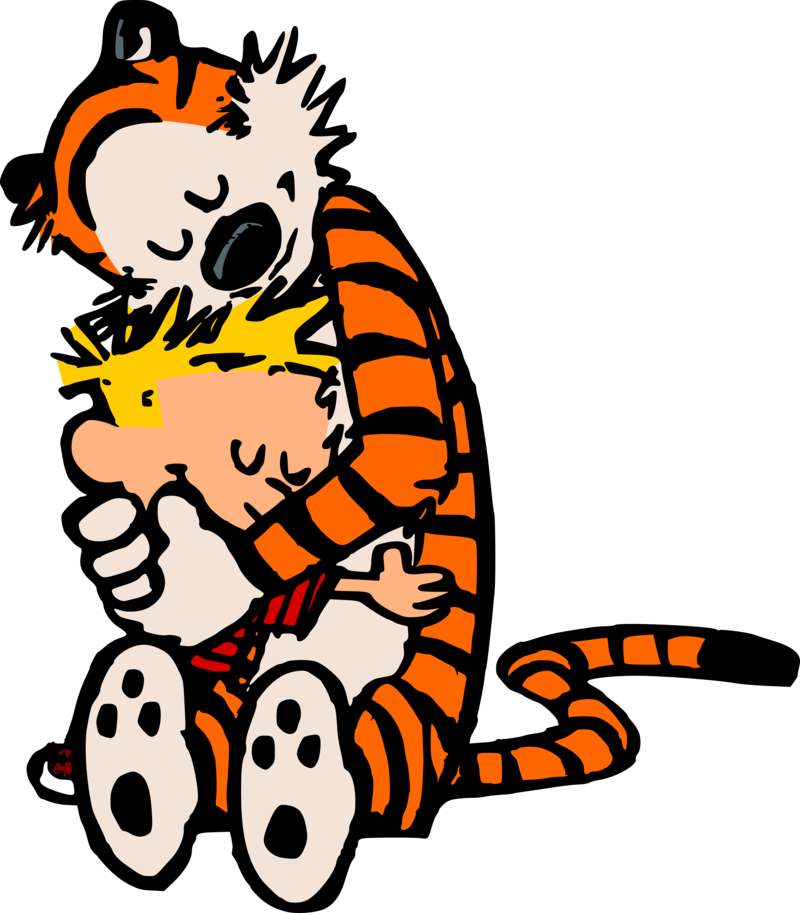 Calvin And Hobbes Transparent Image Transparent PNG Image