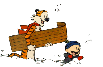 Calvin And Hobbes Transparent Transparent PNG Image