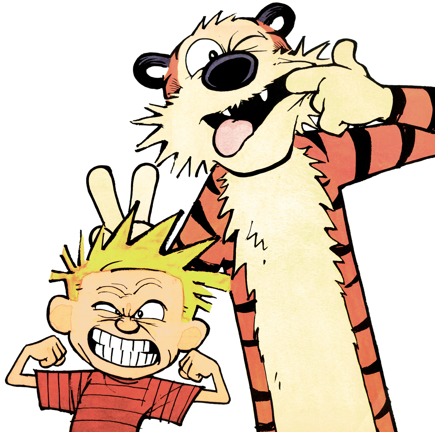 Calvin And Hobbes File Transparent PNG Image