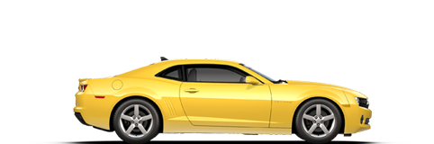 Yellow Camaro File Transparent PNG Image