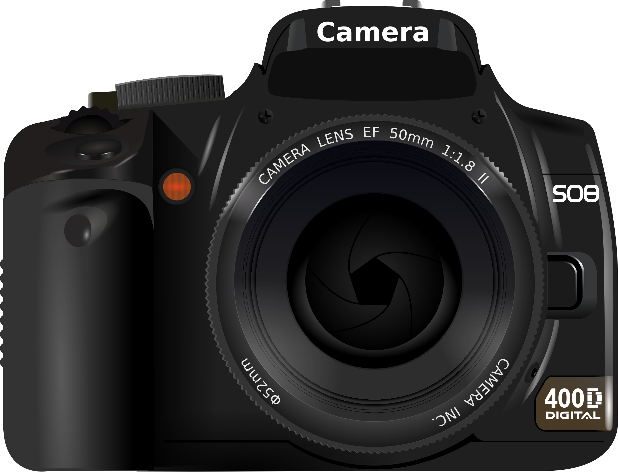 Photo Camera Clipart Transparent PNG Image