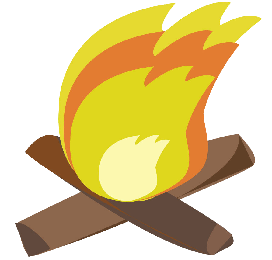 Campfire Clipart Transparent PNG Image