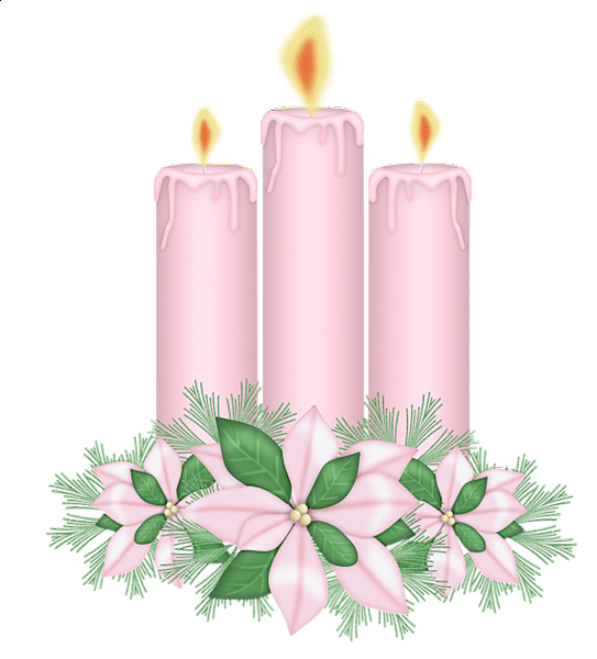 Candles Clipart Transparent PNG Image