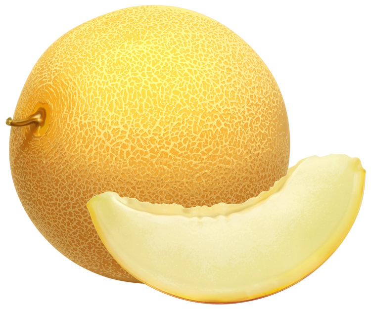 Cantaloupe Yellow PNG Image High Quality Transparent PNG Image