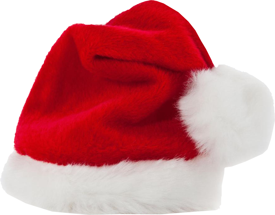 Fur Claus Santa Suit Hat Christmas Transparent PNG Image