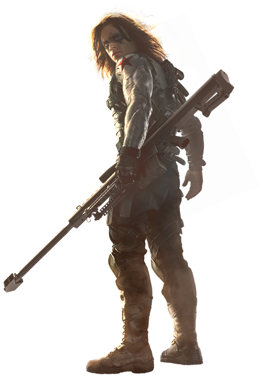 Winter Soldier Bucky Hd Transparent PNG Image