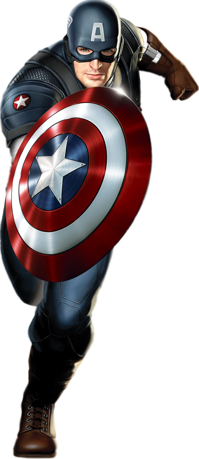 Captain America Transparent Transparent PNG Image