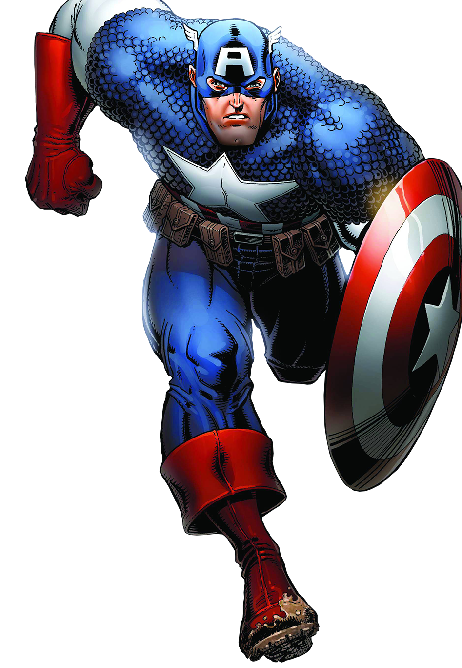 America Figure Comics Character Fictional Book Action Transparent PNG Image