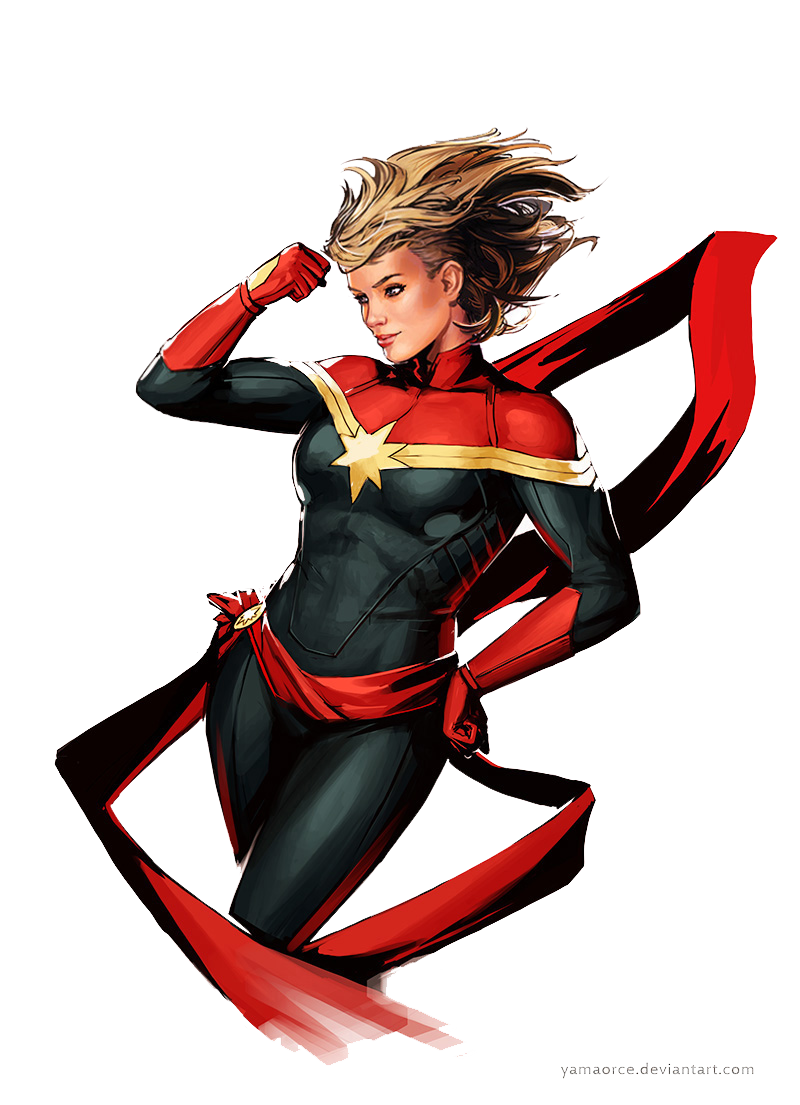 Captain Marvel Transparent Image Transparent PNG Image