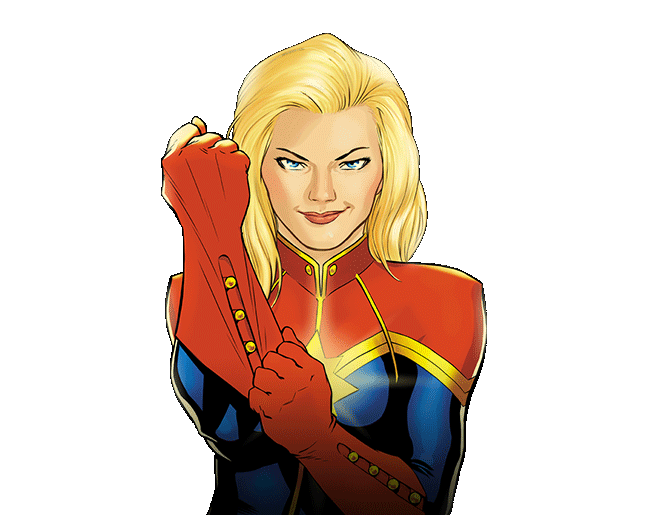 Captain Marvel File Transparent PNG Image