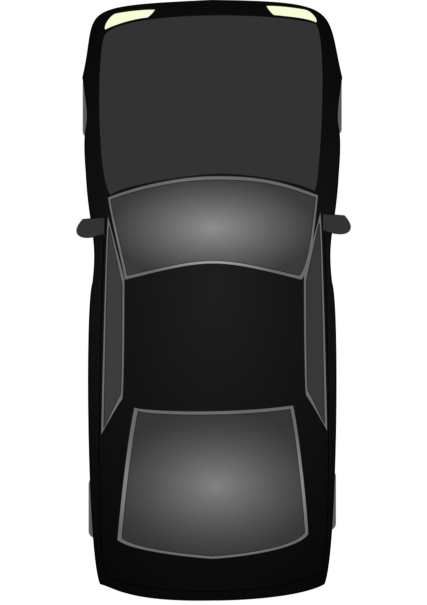 Car Top View Free Clipart HD Transparent PNG Image