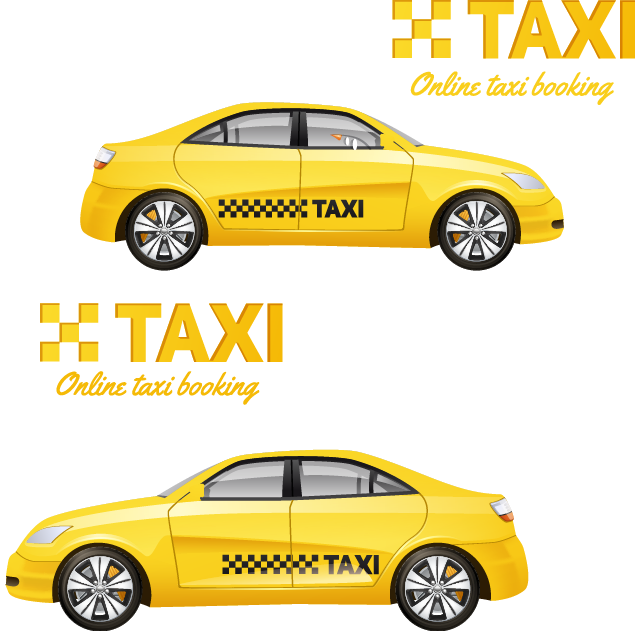 Taxi City Logo Taxicabs Yellow York Of Transparent PNG Image