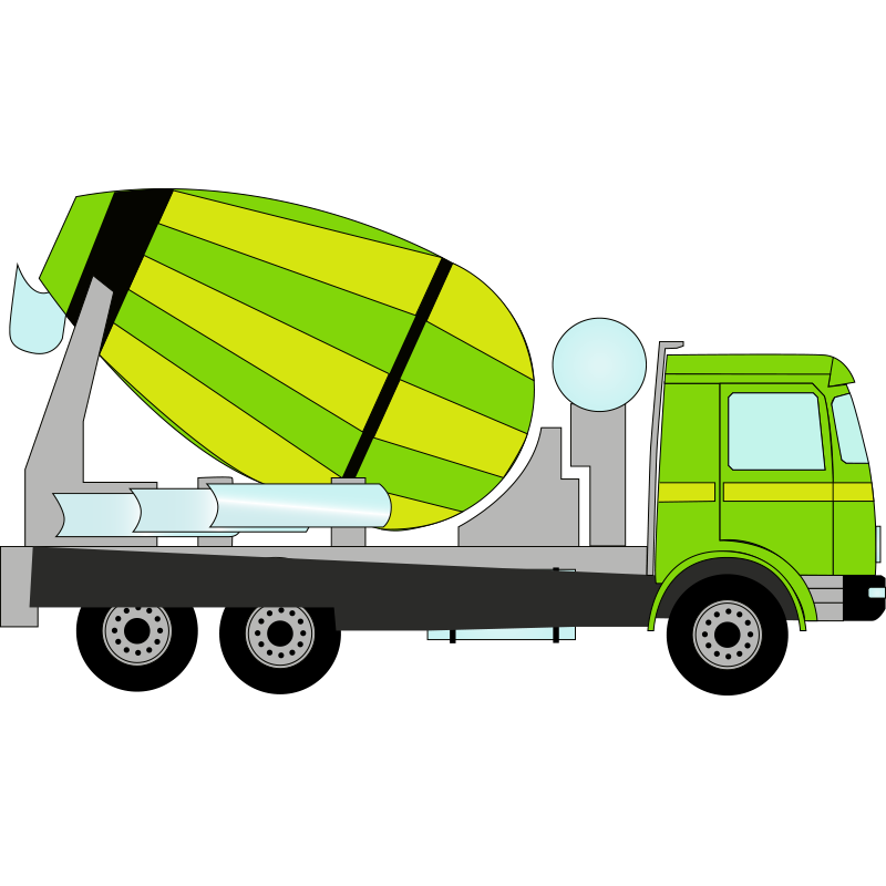 Car Vehicles Cement Vector Mixers Graphics Truck Transparent PNG Image