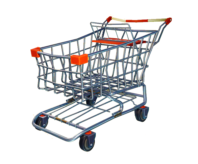 Battle Royale Shopping Fortnite Cart PNG Image High Quality Transparent PNG Image