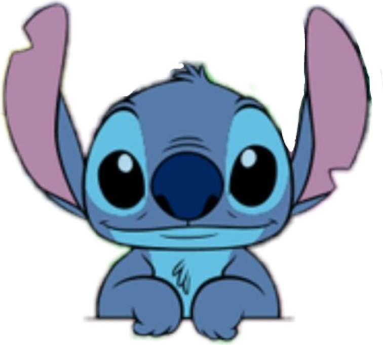 Stitch Sticker Face Disney'S Pelekai Lilo Transparent PNG Image