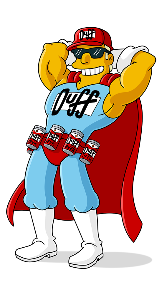 Homer Art Area Duffman Marge Simpson Transparent PNG Image