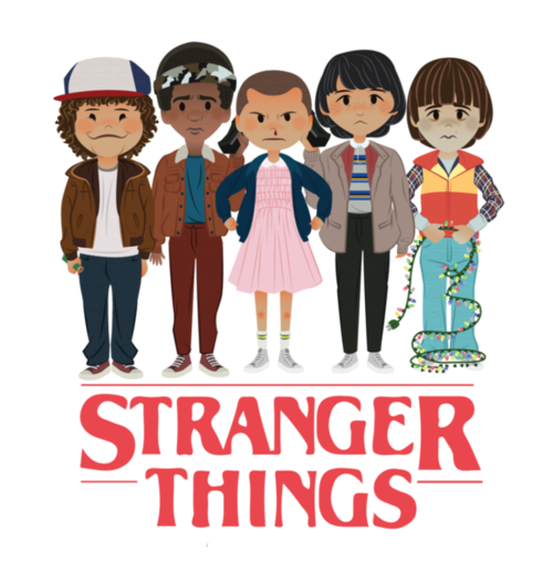 Group Netflix Sticker Child Eleven Social Transparent PNG Image