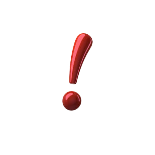 Exclamation Mark Computer Graphics Line Cartoon Red Transparent PNG Image