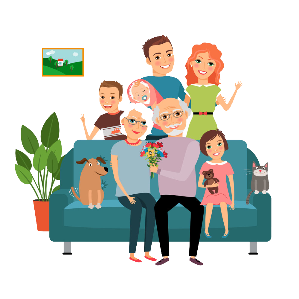 Human Family Father Couch Behavior Toddler Transparent PNG Image