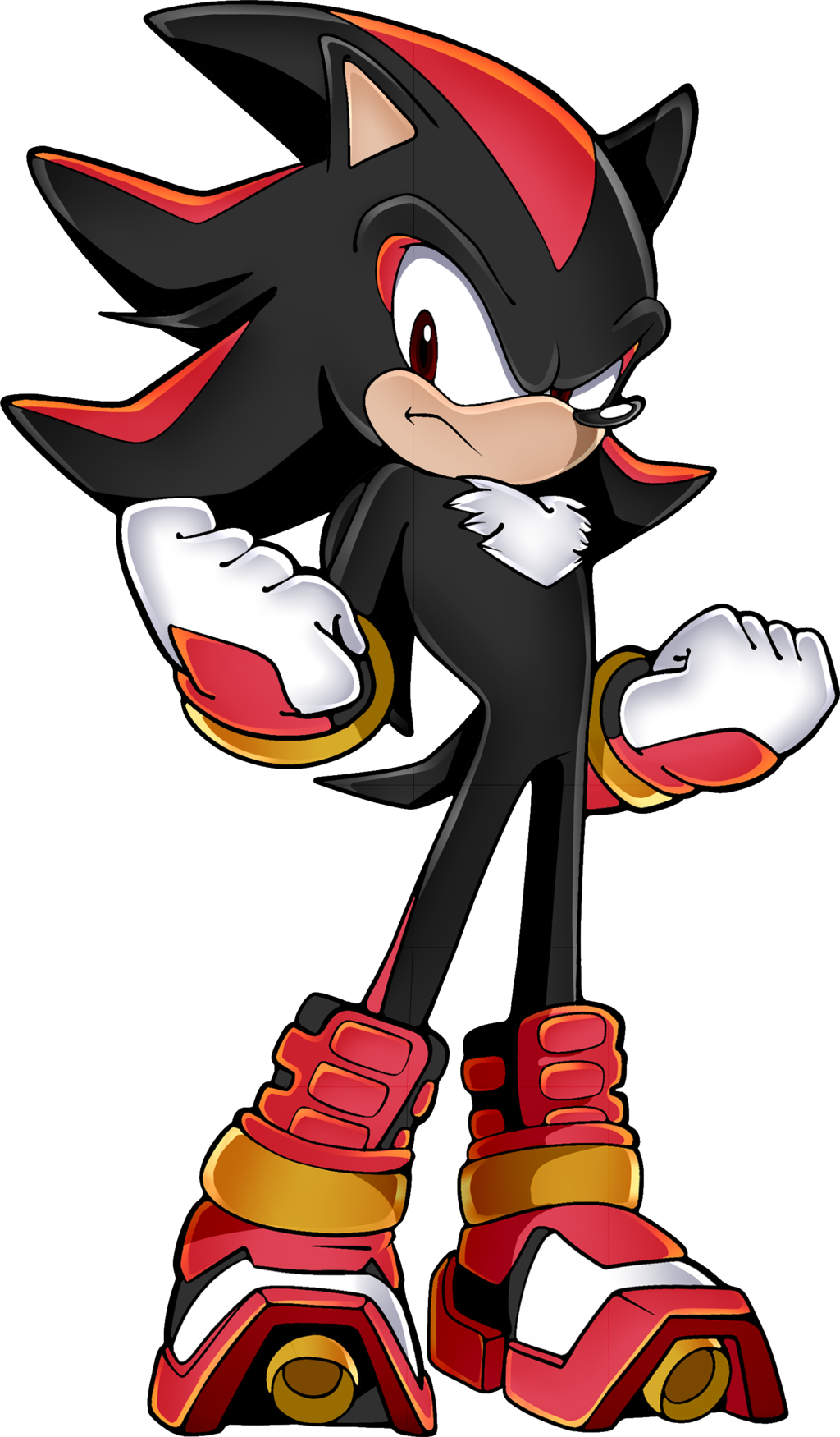 Sonic Art Supernatural Shadow Creature The Hedgehog Transparent PNG Image