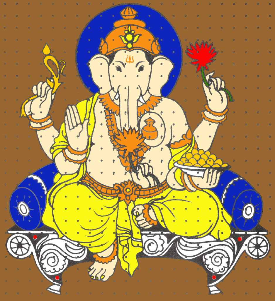 Art Ganesha Recreation Shiva Rangoli Free Download PNG HD Transparent PNG Image