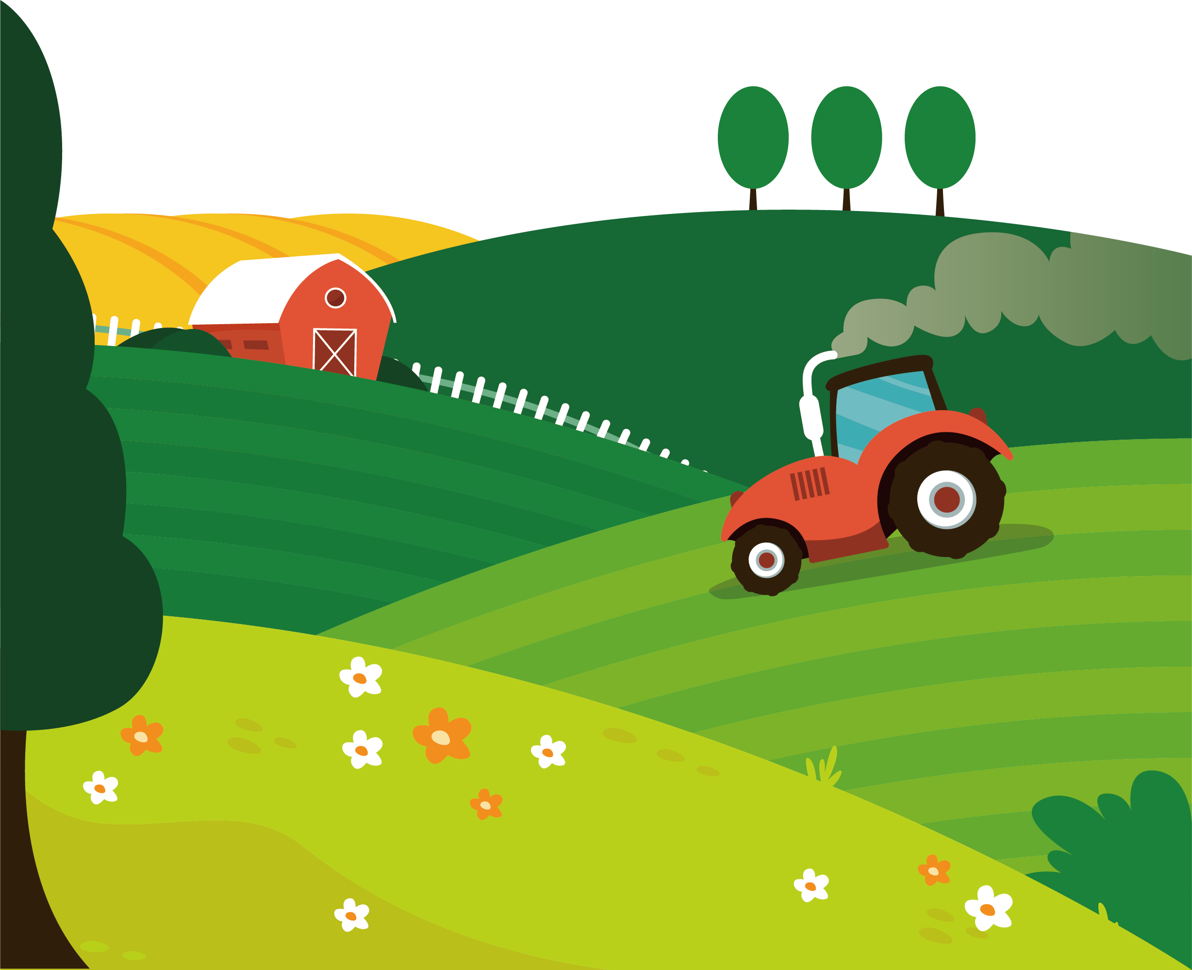 Farm Play Agriculture Recreation Tractor Free Transparent Image HD Transparent PNG Image