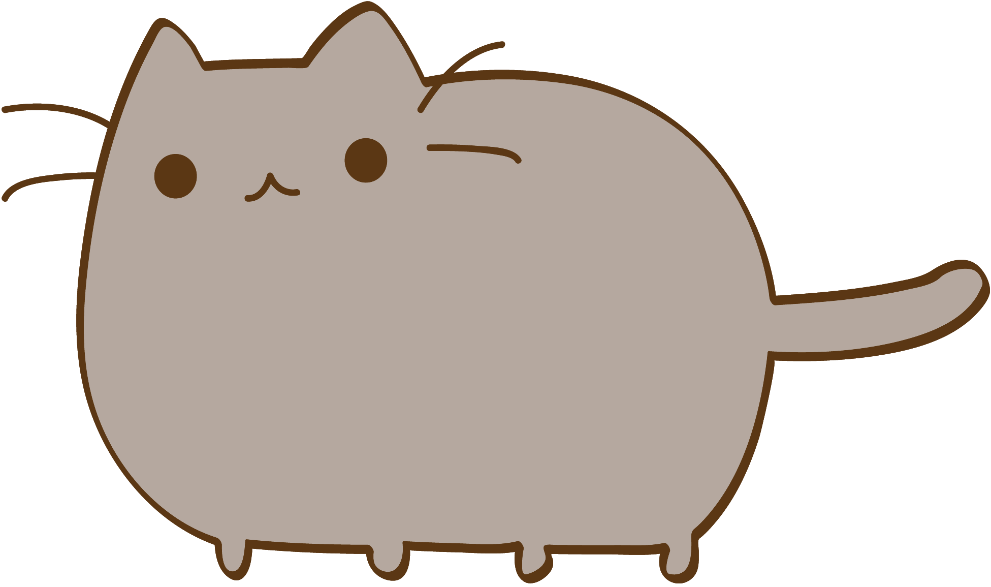 Head Wallpaper Pusheen Desktop Sized To Medium Transparent PNG Image