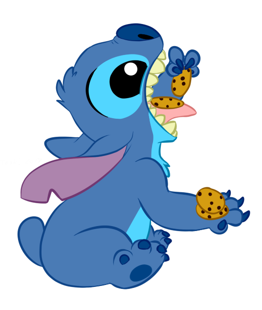 Biscuits Art Eating Stitch Fish PNG Download Free Transparent PNG Image