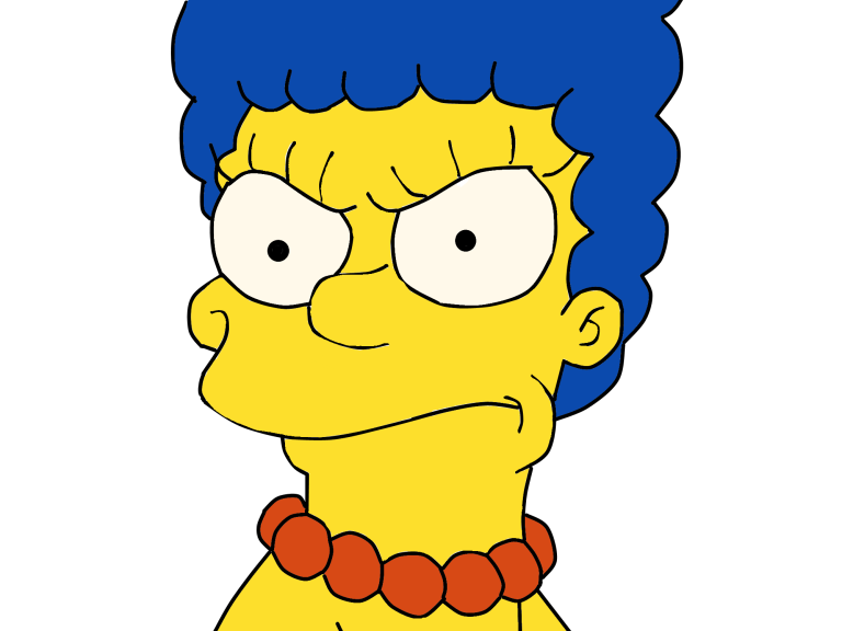 Homer Bart Area Smiley Marge Simpson Transparent PNG Image